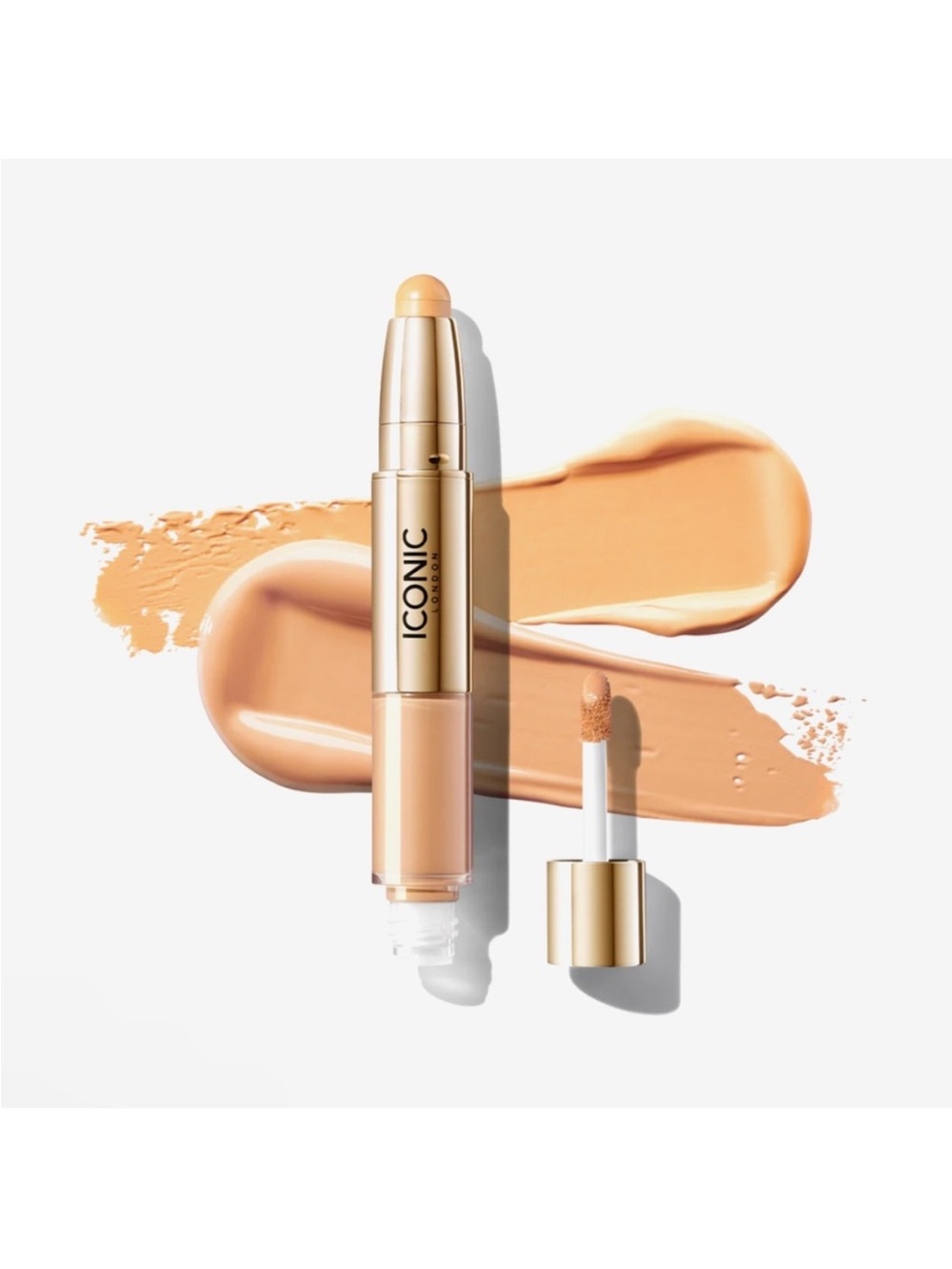 NIB ICONIC LONDON RADIANT CONCEALER & BRIGHTENING DUO IN NEUTRAL FAIR